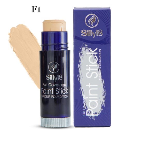 Silly 18 Full Coverage Paint Stick Foundation F1