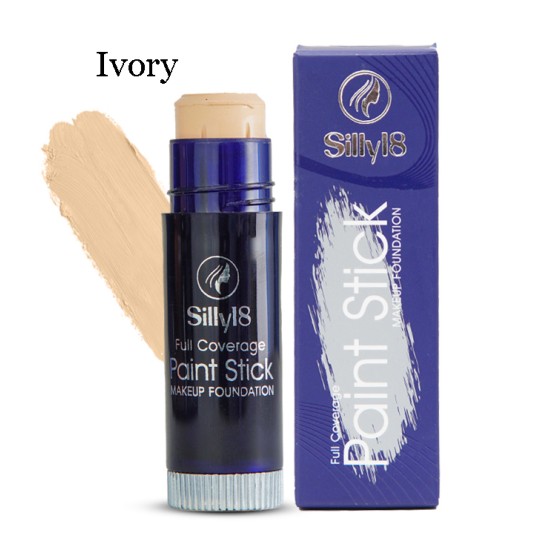 Silly 18 Full Coverage Paint Stick Foundation Ivory