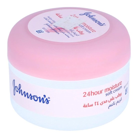 Johnsons Soft Cream 24hrs Moisture 200ml