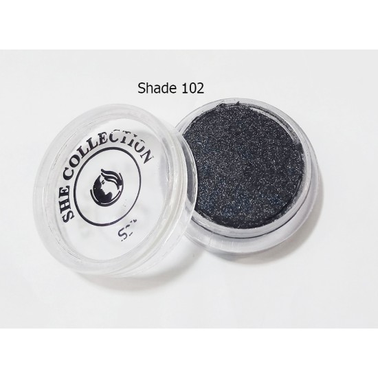 She Collection Pressed Glitter Eye Shadow Makeup Glitter Shade no 102
