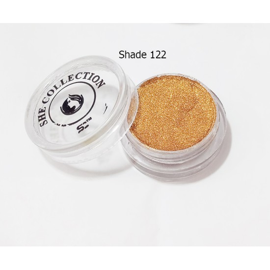 She Collection Pressed Glitter Eye Shadow Makeup Glitter Shade no 122