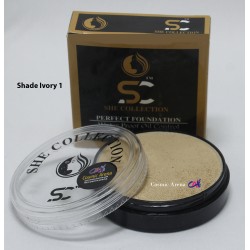 She Collection Perfect Foundation Water Proof Oil Control Shade Ivory 1 She Collection Perfect Foundation Water Proof Oil Control Shade Ivory 1