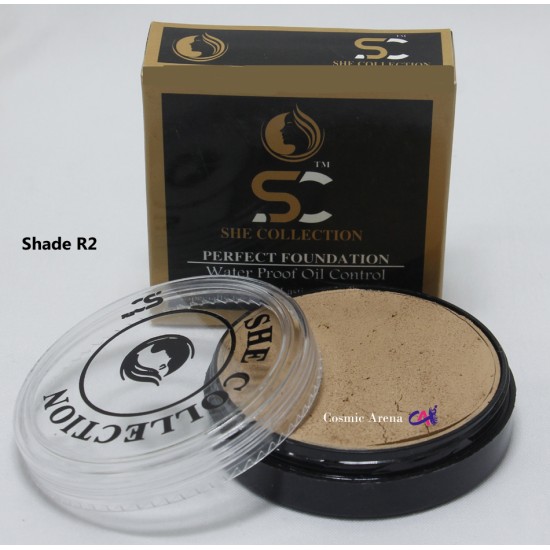 She Collection Perfect Foundation Water Proof Oil Control Shade R2