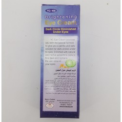 YC Brightening Eye Cream For Dark Circles With Vitamin B3 and Cucumber Extracts 20ml