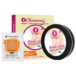 Charisma Hand and Feet Whitening Scrub 25gm Charisma Hand and Feet Whitening Scrub 25gm
