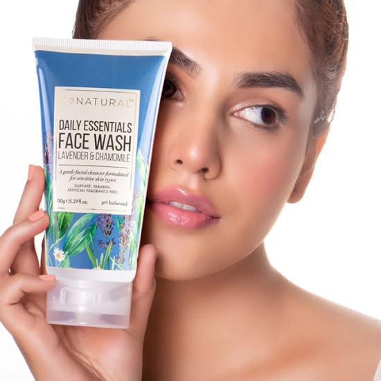 Conatural Face Wash Daily Essentials Face Wash Lavender and Chamomile Conatural Face Wash Daily Essentials Face Wash Lavender and Chamomile