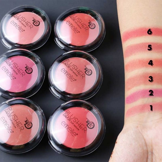 Emelie Matte Blusher Favor Soft Texture