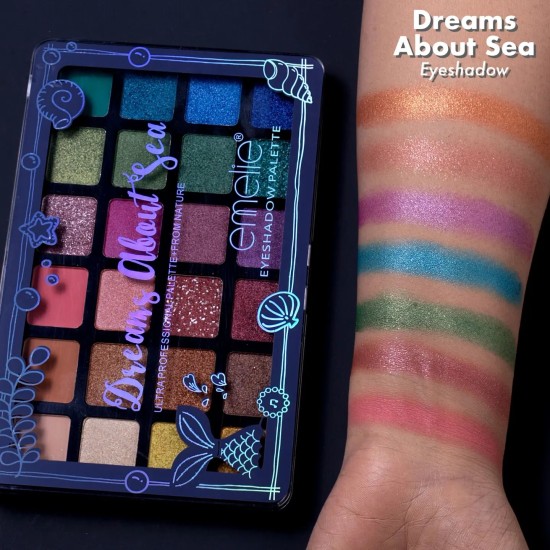 Emelie Eyeshadow Palette 24 Multi Colors