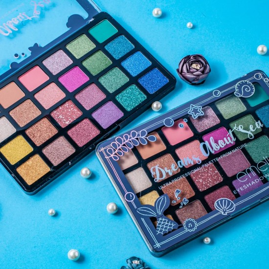 Emelie Eyeshadow Palette 24 Multi Colors