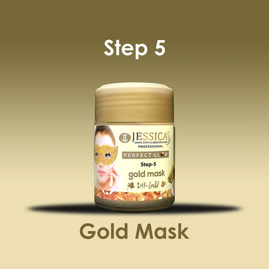 Jessica Gold Facial Pack Of 5 Jars Jessica Gold Facial Pack Of 5 Jars