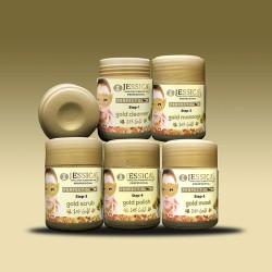 Jessica Gold Facial Pack Of 5 Jars