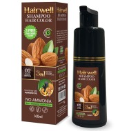 Kala Kola Hairwell Shampoo Hair Color Shade Dark Brown 02