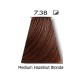 Keune Hair Color Tinta Color 7.38 Medium Hazelnut Blonde Tube And Developer