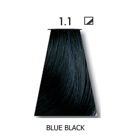 Keune Hair Color Tinta Color 1.1 Blue Black Tube and Developer