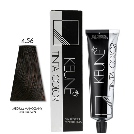 Keune Hair Color Tinta Color 4.56 Medium Mahogany Red Brown