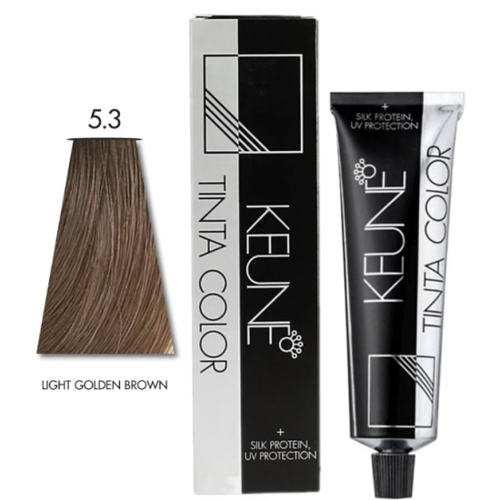 Keune Hair Color Tinta Color 5.3 Light Golden Brown