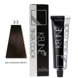 Keune Hair Color Tinta Color 5.5 Light Mahogany Brown Tube And Developer