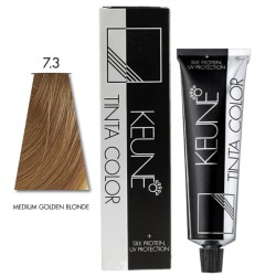 Keune Hair Color Tinta Color 7.3 Medium Golden Blonde Tube And Developer