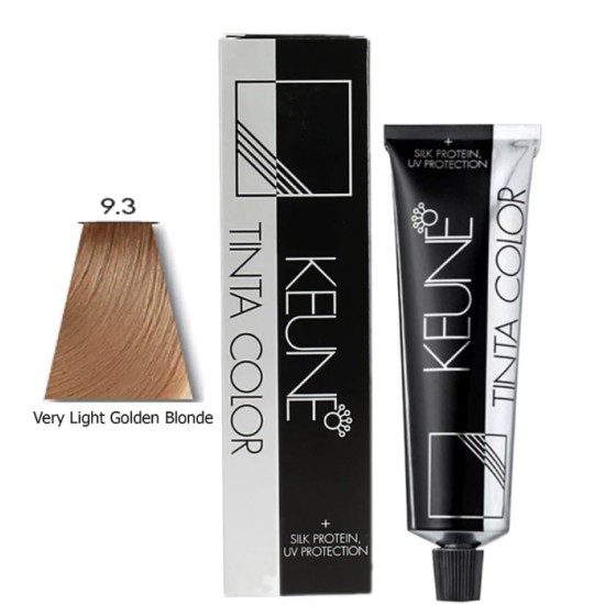 Keune Hair Color Tinta Color 9.3 Very Light Golden Blonde