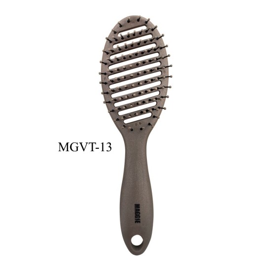 Maggie Hair Brush With Soft Plastic Tips