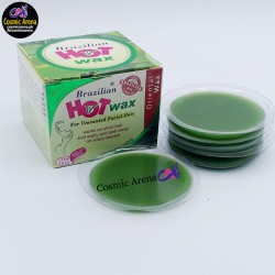 Brazilain Hot Wax Aloe Vera Strip Free Peel Off Wax