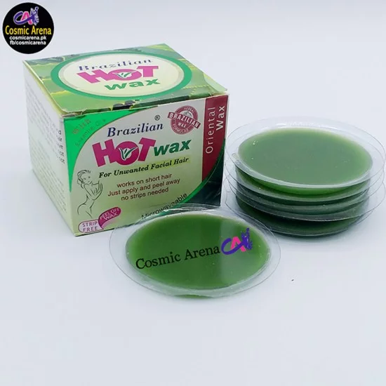 Brazilain Hot Wax Aloe Vera Strip Free Peel Off Wax