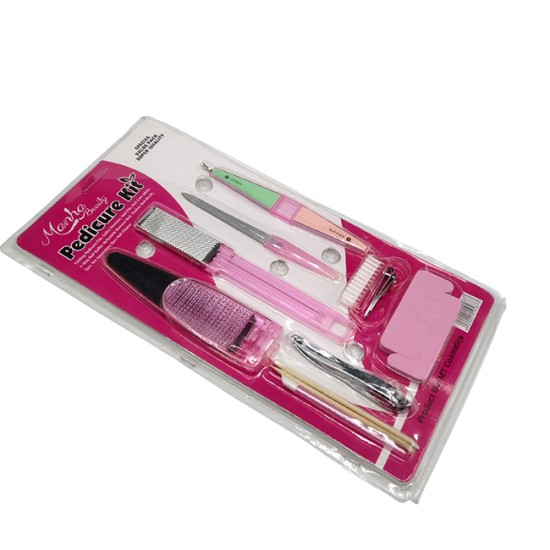 Pedicure And Manicure Set Card Nail Clippers Kit Pedicure Care Tools Mani Pedi Kit