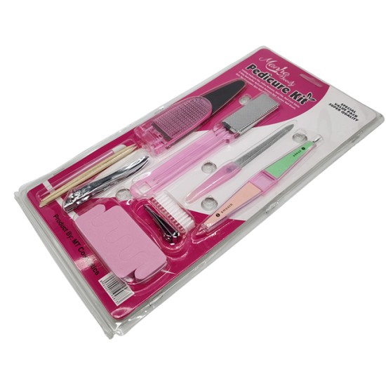 Pedicure And Manicure Set Card Nail Clippers Kit Pedicure Care Tools Mani Pedi Kit