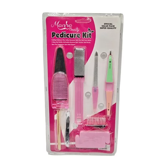 Pedicure And Manicure Set Card Nail Clippers Kit Pedicure Care Tools Mani Pedi Kit
