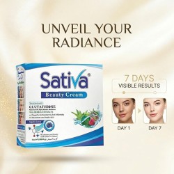 Sativa Whitening Cream Enriched With Glutathione 20g Sativa Whitening Cream Enriched With Glutathione 20g