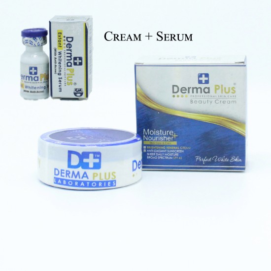 Derma Plus Beauty Cream And Whitening Serum