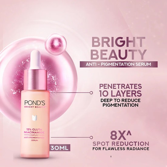 Ponds Bright Beauty Gluta Niacinamide Anti Pigmentation Serum Ponds Bright Beauty Gluta Niacinamide Anti Pigmentation Serum