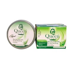Queen Star Finer Wax Aloe Vera For Face And Body 135g Queen Star Finer Wax Aloe Vera For Face And Body 135g