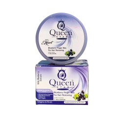 Queen Star Finer Wax Blue Berry For Face And Body 135g Queen Star Finer Wax Blue Berry For Face And Body 135g