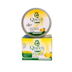 Queen Star Finer Wax Lemon For Face And Body 135g Queen Star Finer Wax Lemon For Face And Body 135g