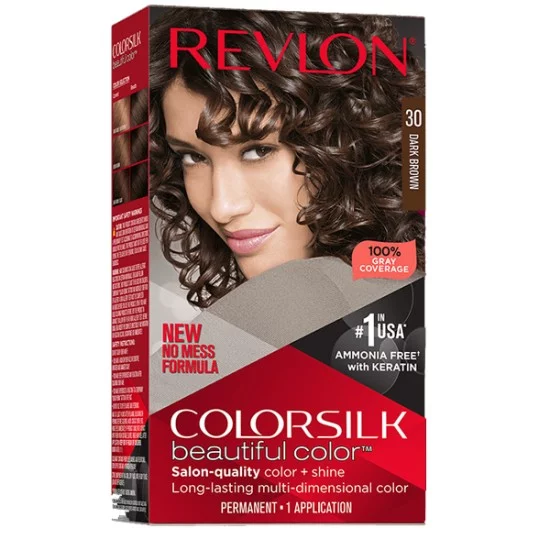 Revlon Colorsilk Hair Color 30 Dark Brown