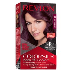 Revlon Colorsilk Hair Color 34 Deep Burgundy