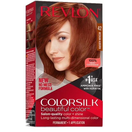 Revlon Colorsilk Hair Color 42 Medium Auburn
