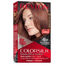 Revlon Colorsilk Hair Color 55 Light Reddish Brown Revlon Colorsilk Hair Color 55 Light Reddish Brown