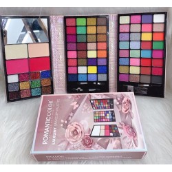 Romantic Color Eye Shadow Blush On And Glitter Palette Romantic Color Eye Shadow Blush On And Glitter Palette