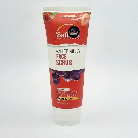 Saffron Whitening Face Scrub With Vitamin C Bright And Fair