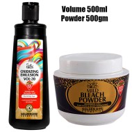 Soft Touch Bleach Powder Mild and Developer Oxidizing Emulsion 20 Vol