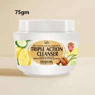 Soft Touch Triple Action Cleanser Cucumber Lemon and Almond 75gm Soft Touch Triple Action Cleanser Cucumber Lemon and Almond 75gm