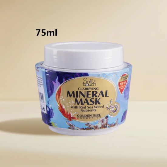 Soft Touch Golden Girl MINERAL MASK 75GM Soft Touch Golden Girl MINERAL MASK 75GM