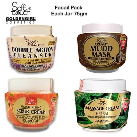 Soft Touch Facial Pack Of 4 Products