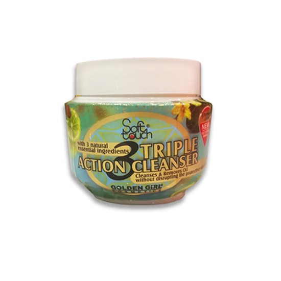 Soft Touch Triple Action Cleanser Cucumber Lemon and Almond 75gm