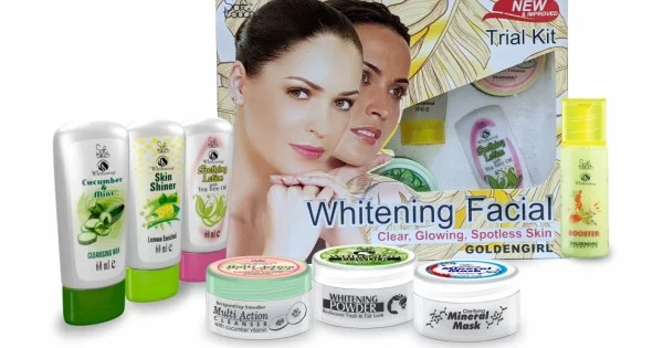 SOFT TOUCH WHITENING FACIAL TRIAL KIT 7 ITEMS Soft Touch Cosmetics