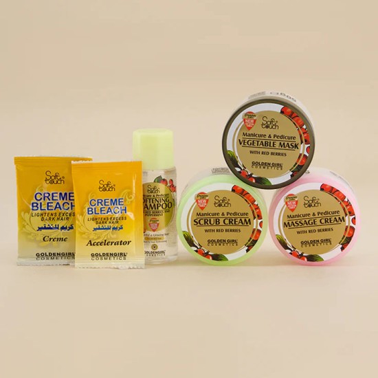 Soft Touch Mani and Pedicure Trail Kit 5 Items