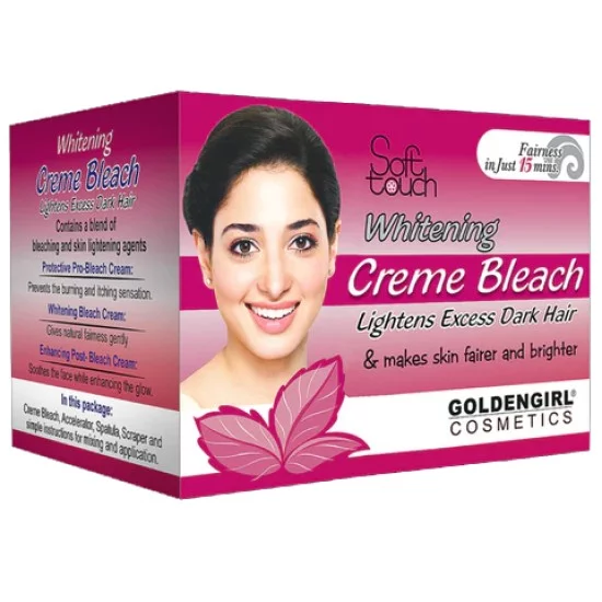 Soft Touch Whitening Creme Bleach Salon 115gm Soft Touch Whitening Creme Bleach Salon 115gm