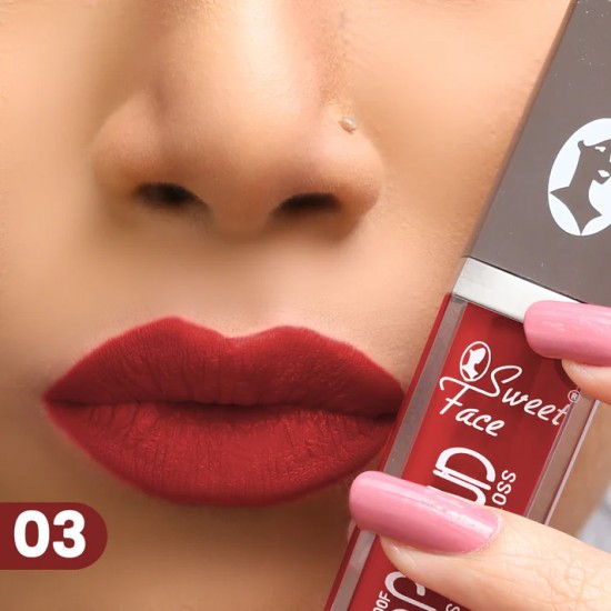 Sweet Face Long Lasting Matte Lip Gloss Shade 03